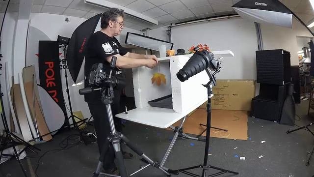 3.Стоковая фотография.  Как сфотографировать капли и создать осеннее настроение