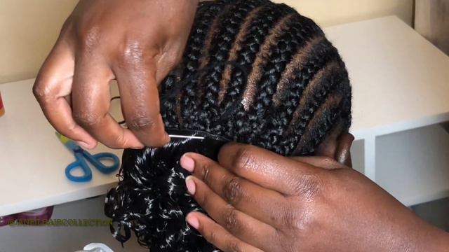 HOW TO:Weave short curly Hair 👆Use this Trick Simple @JANEILHAIRCOLLECTION смотреть онлайн