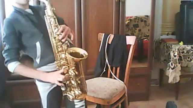 саксофон песня "Hit the Road Jack" смотреть онлайн