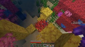 Майнкрафт 1000 достижений #74 все виды кораллов в Майнкрафте 1.13- 1.20