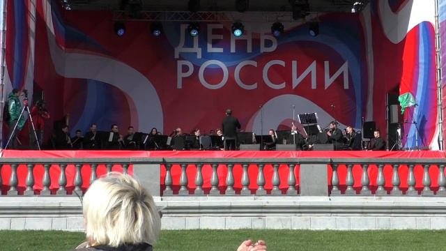Государственный духовой оркестр России - В лесу прифронтовом @ Парк Горького 12.05.2016