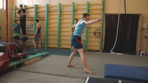 Gym training with Alexander Petrenko