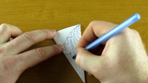 Как сделать СНЕЖИНКУ ИЗ БУМАГИ А4 легко и просто. Снежинка на окна своими руками №16