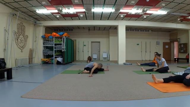 Динамическая тренировка, фрагменты. Зеленоград, Йога-клуб ПРОЦВЕТАНИЕ