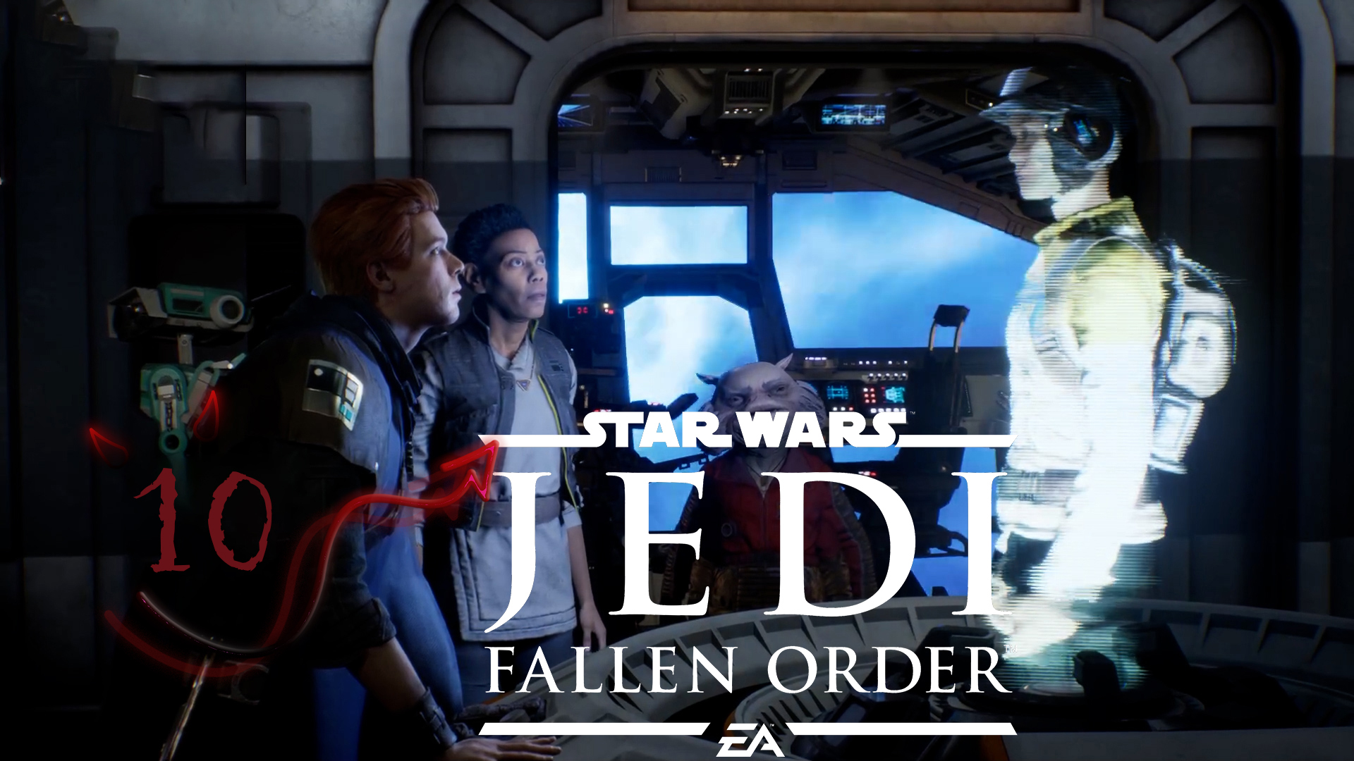 Star Wars Jedi  Fallen Order ❤ 10 серия ❤ Без меча и жизнь моча