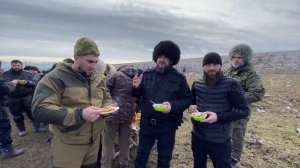 Встреча Всадников Чечни, Ингушетии и с Дагестана чеченцы из Ауховского района.