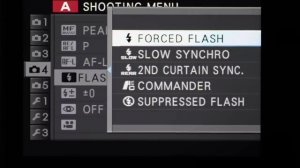 Fujifilm X-T1 Menu Firmware 4.00