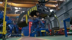Испытания КМУ АНТ 8.5-2 (г/п 4 т.) с лесным захватом пр-ва Уральского Завода Спецтехники