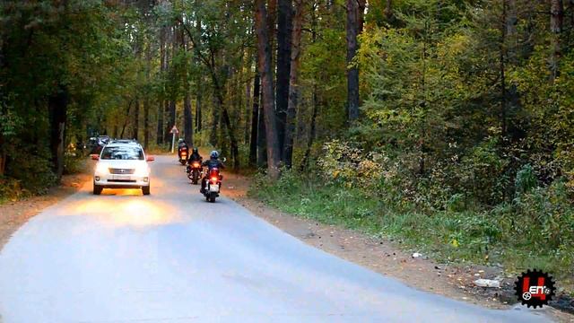 Мото-покатушка. 2018 Байкеры Новосибирск. смотреть онлайн