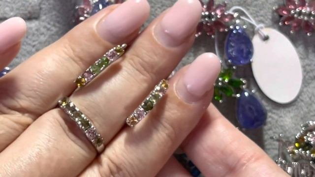 Серебро?Танзанит ? Турмалин?лунный Камень? смотреть онлайн