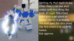 Top 5 best stands for Hamon in YBA!. |(Your Bizarre Adventure)