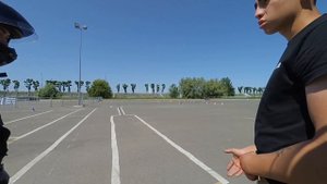 Восьмерка. Змейка. Параллельная парковка. Колейная доска. Мотошкола Урок 3. VLOG 003