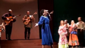 Ольга Янковская -  из репертуара Ляли Чёрной цыганская песня  "Я мороза не боюся..."