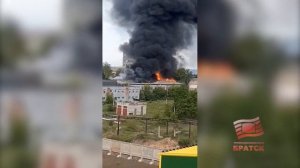 Крупный пожар ликвидировали в Правобережном районе