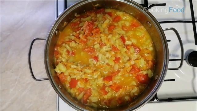 Кабачковая икра на зиму с болгарским перцем