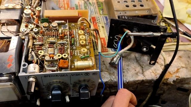 Ремонт: Самый маленький осциллограф из СССР С1-101