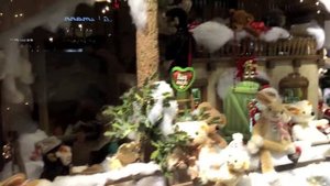 Как украшают витрины в Рождество в Германии?