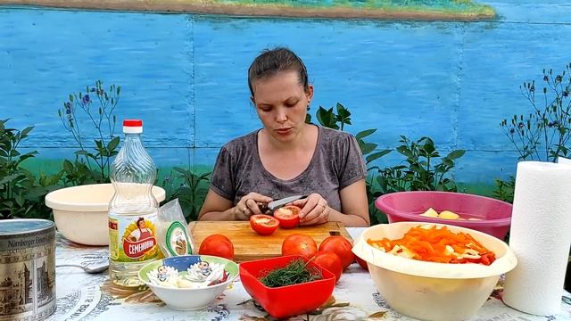 Шурпа с курицей. Готовим в казане на костре. Очень вкусное блюдо.