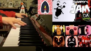 ONE NIGHT AT FLUMPTY'S SONG - "Flumpty's Jam" - DAGames (Advanced Piano Cover)