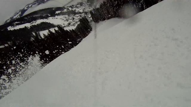 Горные лыжи Zell am See Austria Цель ам зее Австрия чорная трасса 14 Часть 2 смотреть онлайн