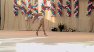 Лифинцева Анастасия, 2001, мяч,Санкт-Петербург, 13.09.2014