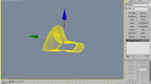 Параметричесая скамейка из 3DSMax для ЧПУ станка