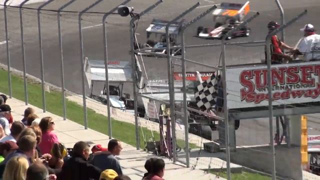 Sunset Speedway ISMA Supermodified 75 Lap (Full Race) 2014 смотреть онлайн