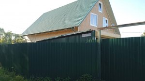 Подвесные, откатные ворота, со съёмной верхней балкой. Часть 1