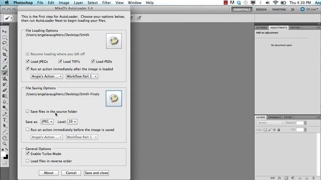How to use Autoloader in Photoshop смотреть онлайн
