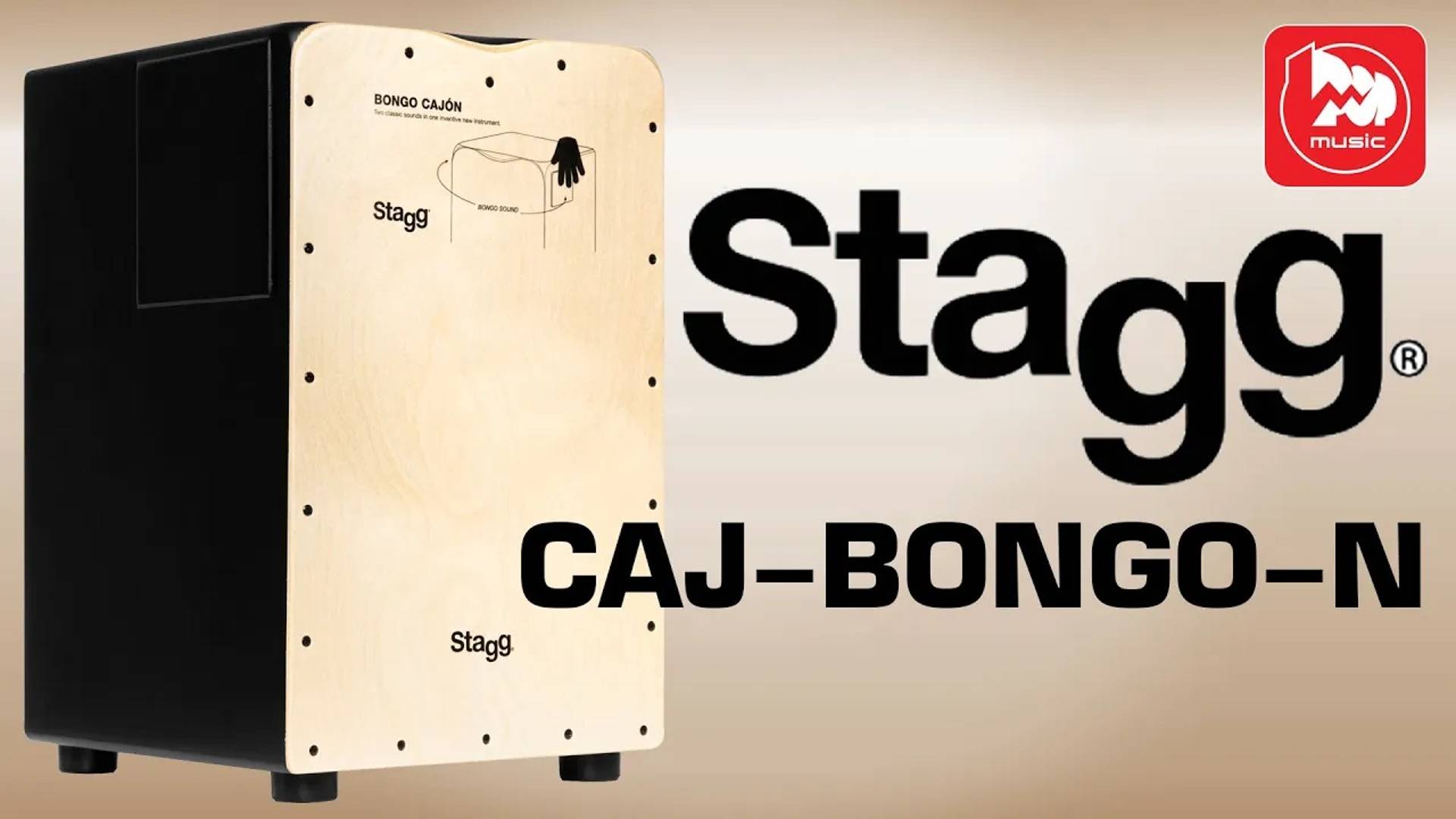 Кахон STAGG CAJ BONGO N (кахон и бонго в одном корпусе)