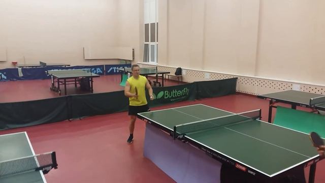 Настольный теннис! Челендж На Под Стол играю в слепую!
