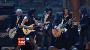 Jeff Beck, Jimmy Page and Flea with Metallica - Train Kept A Rollin' 2009 HQ