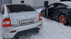 Выхлоп приора стингер..