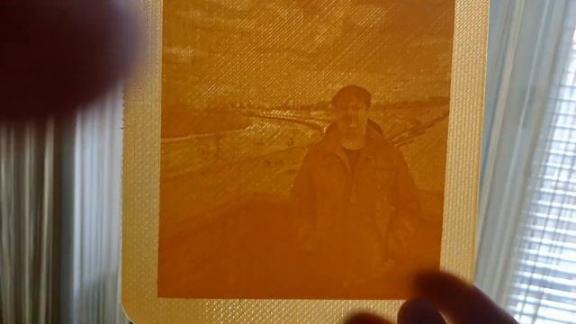 Фото на 3d принтере с интересным эффектом