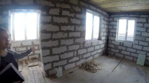 2-х этажный дом из газобетона. Планировка и опыт многодетной семьи