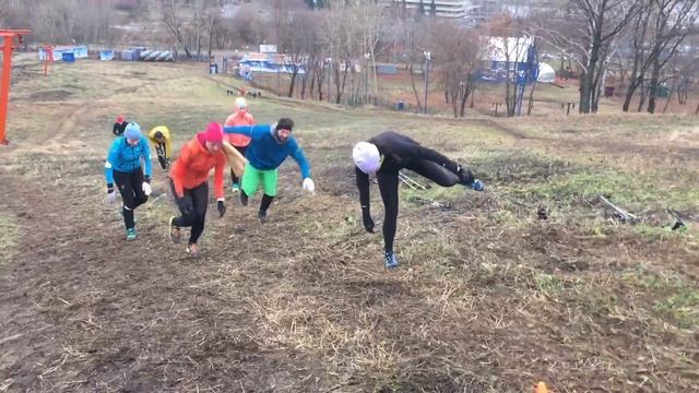 Лыжная имитация в Крылатском