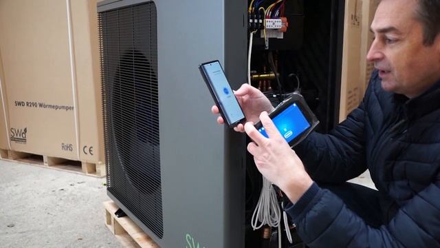 APP für SWD WP R290 Wärmepumpe einrichten "Smart Live APP" смотреть онлайн