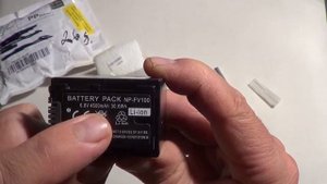 Аккумулятор NP-FV100 для видеокамер Sony из Китая