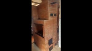 Отопительно варочная печь 4.5 на 3.5 кирпича