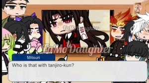 The Hashira react to Nezuko meets yoriichi|Gacha Club|Enjoy♡|