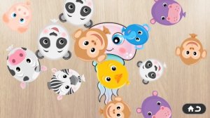 Kids Learn Farm Animals Names & Sounds - Toddler Kids Puzzle by Abuzz Educational Games Fo