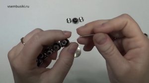 Как сделать браслет на резинке из камней