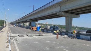 Работы на Северном мосту