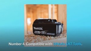 Makita BL1850B 18V LXT Lithium-Ion 5.0Ah Battery Review
