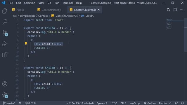 React Render Tutorial - 14 - Context смотреть онлайн