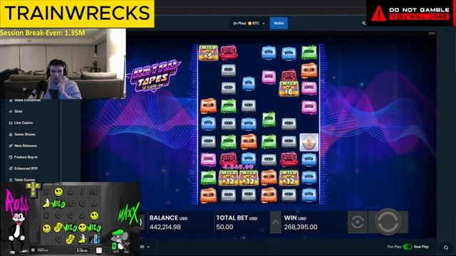 #1 STREAMER TRAINWRECKS MAKES BIG WIN! смотреть онлайн