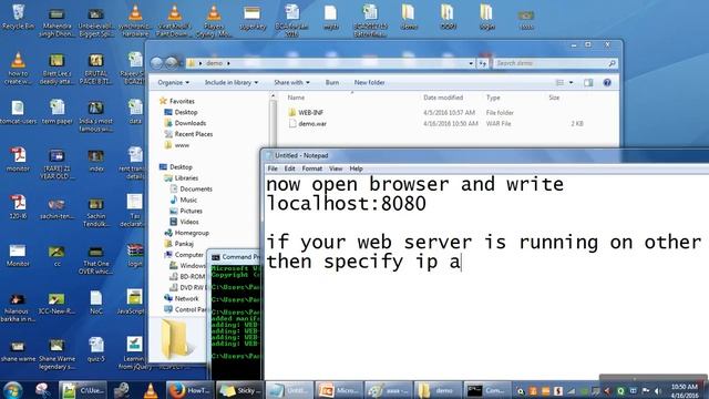 How to Deploy Web Application on Tomcat Web Server смотреть онлайн
