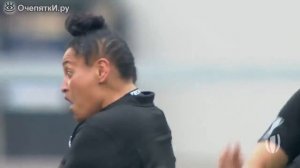 Ритуальный женский танец перед матчем по регби NZ Haka