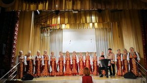 Хор Русская песня "Растёт в Волгограде берёзка"