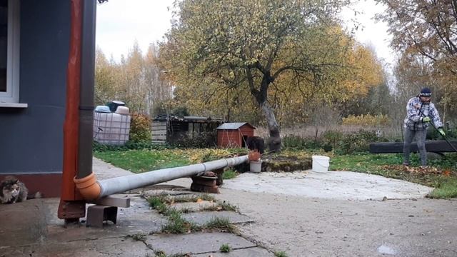 ?ОСЕННИЕ работы в саду!/Вкусные КАПКЕЙКИ??/#влогдомохозяйки#garden#villagelife #cupcake